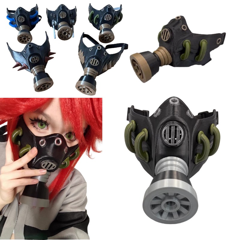 3D Printing Mask - ริโย รูโด ทัมซี ซันกะ เอนจิน กีต้าคอสเพลย์พร็อพ
