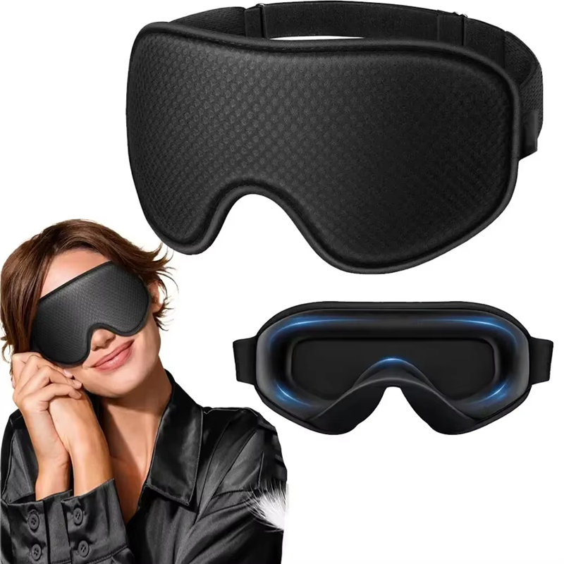 3D Printing Mask - หน้ากากปิดตาสำหรับการนอนหลับ - หน้ากากปิดตา 3D ระบายอากาศได้ดี นุ่มสบายสำหรับการนอนหลับ