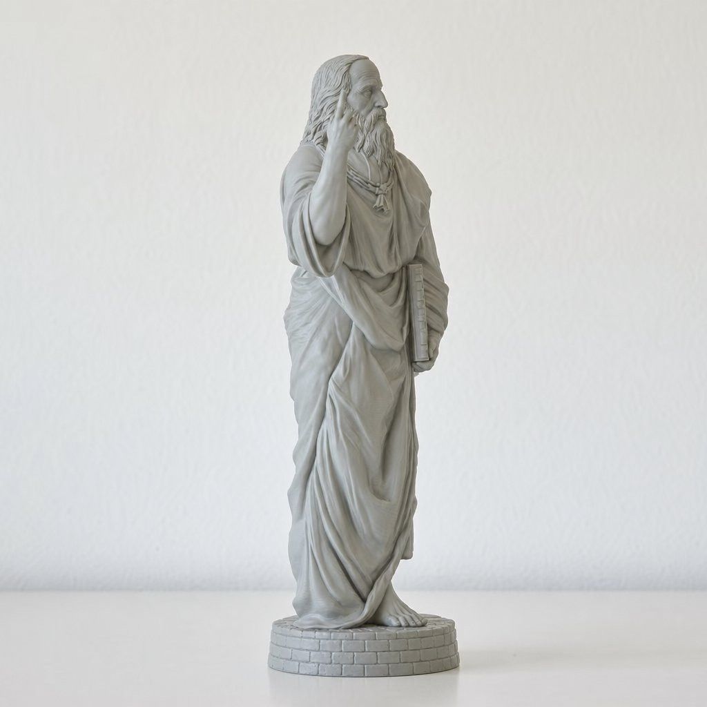 รูปปั้นเพลโต ผู้นำทาง นักปรัชญ - 3D Printing Guide บทวิจารณ์และราคา
