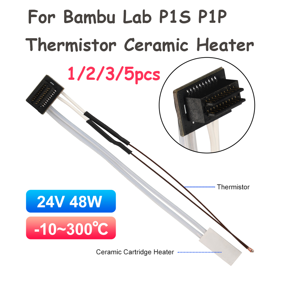 ฮีตเตอร์เซรามิกเทอร์มิสเตอร์สำ - 3D Printing Bambu Lab บทวิจารณ์และราคา